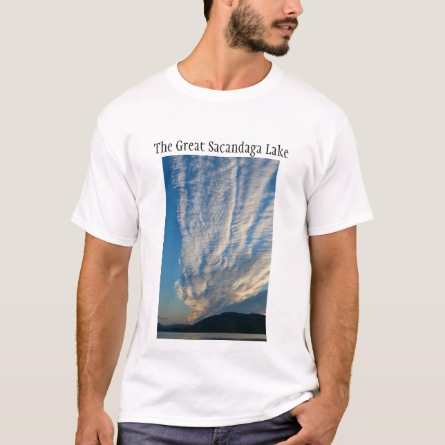 The Great Sacandaga Lake in the morning T-Shirt (Front)