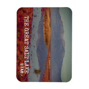 THE GREAT SALT LAKE, NORTHERN UTAH MAGNET