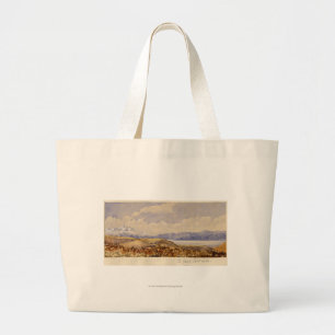 The Great Salt Lake, Utah Large Tote Bag