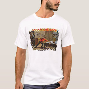 'The Great Saw Mill Scene', Poster for 'Blue Jeans T-Shirt