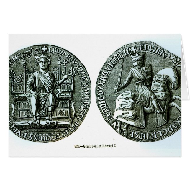 The Great Seal of Edward I (Front Horizontal)