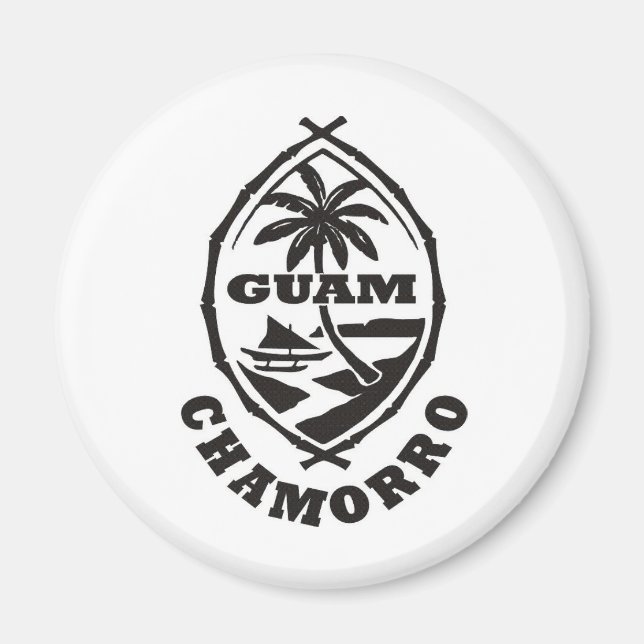 The great seal of Guam Magnet (Front)