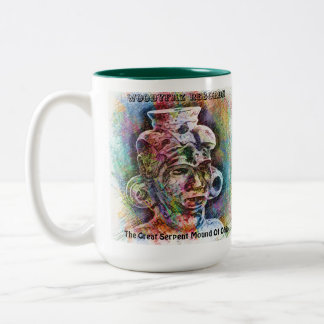 The Great Serpent Mound Of Ohio Java Mug