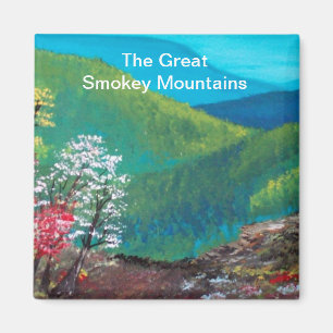 The Great Smokey Mountains Magnet