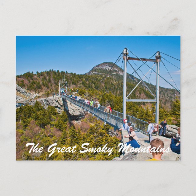The Great Smoky Mountains Postcard (Front)