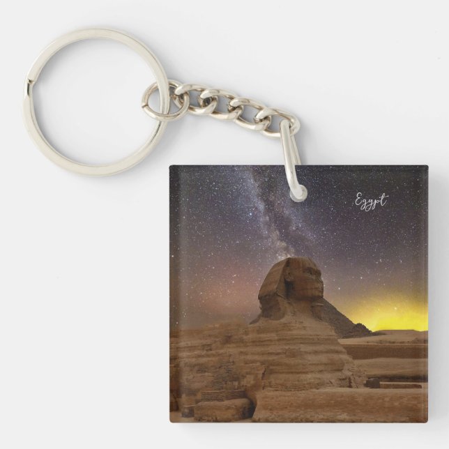 The Great Sphinx Of Giza Key Ring (Front)