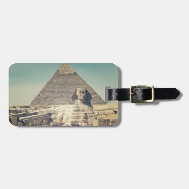 The Great Sphinx of Giza Luggage Tag (Front Horizontal)