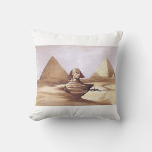 The Great Sphinx, Pyramids of Giza Cushion