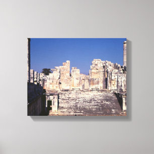 The Great Staircase of the Temple of Apollo Canvas Print