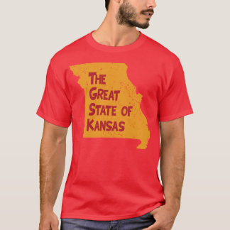 The Great State Of Kansas City Chiefs 2 T-Shirt