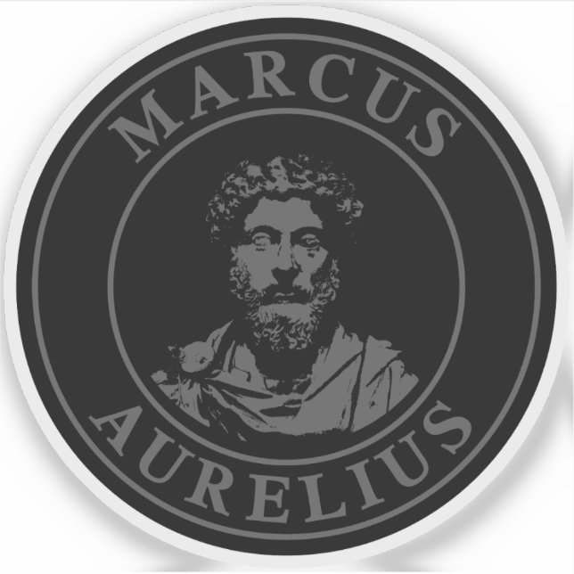 The Great Stoic Marcus Aurelius (grey) (Front)