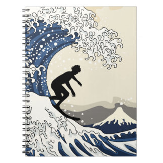 The Great Surfer of Kanagawa Notebook