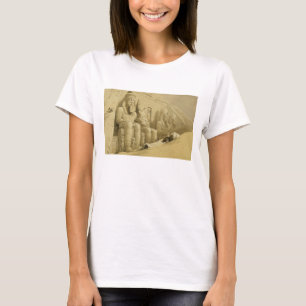 The Great Temple of Abu Simbel, Nubia, from "Egypt T-Shirt