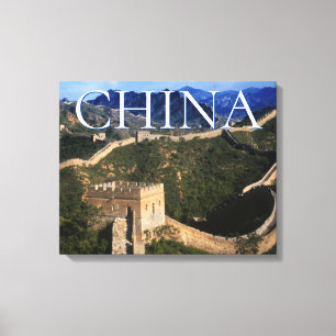 The Great Wall   Jinshanling, China Canvas Print