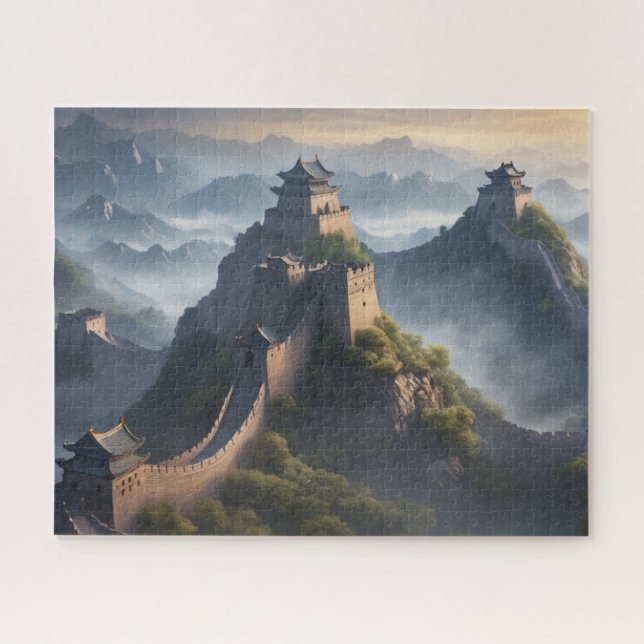 The Great Wall of China as seen by Ai Jigsaw Puzzle (Horizontal)