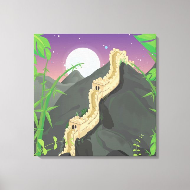 The Great Wall of China Canvas Print (Front)