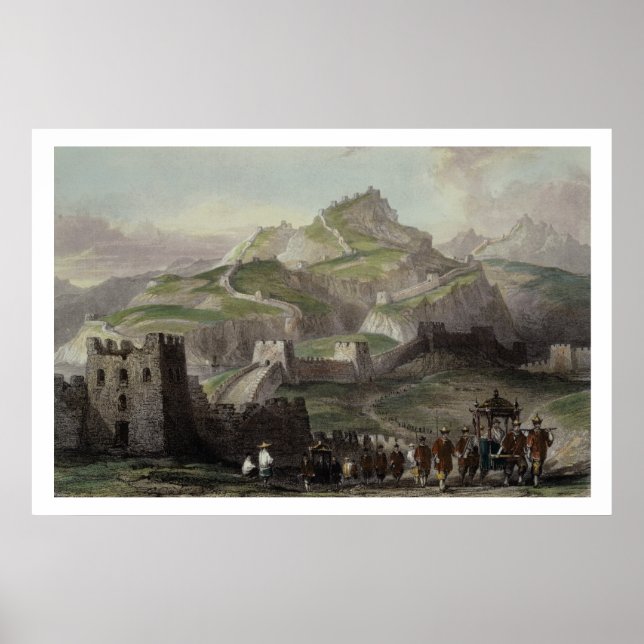 The Great Wall of China, from 'China in a Series o Poster (Front)