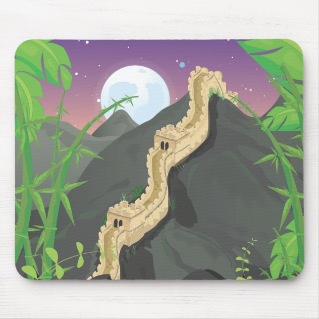 The Great Wall of China Mouse Pad (Front)