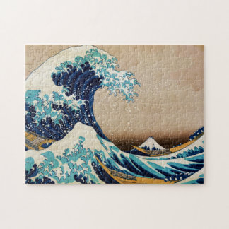 The Great Wave by Hokusai Vintage Japanese Jigsaw Puzzle