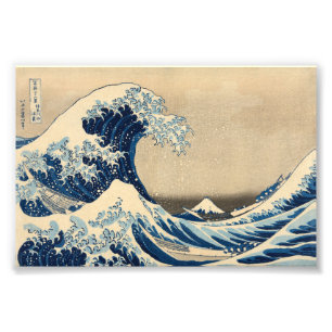The Great Wave by Katsushika Hokusai Photo Print