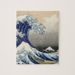 "The Great Wave" copy of Hokusai's original c.1930 Jigsaw Puzzle<br><div class="desc">"The Great Wave" copy of Hokusai's original c.1930 (artist unknown)</div>