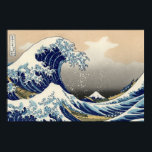 "The Great Wave" copy of Hokusai's original c.1930 Poster<br><div class="desc">"The Great Wave" copy of Hokusai's original c.1930 (artist unknown)</div>