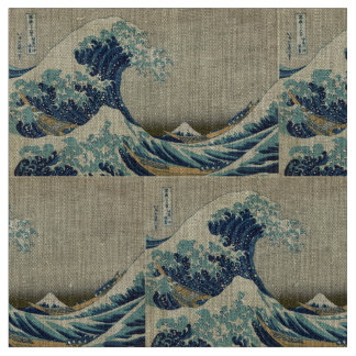 The Great Wave Fabric