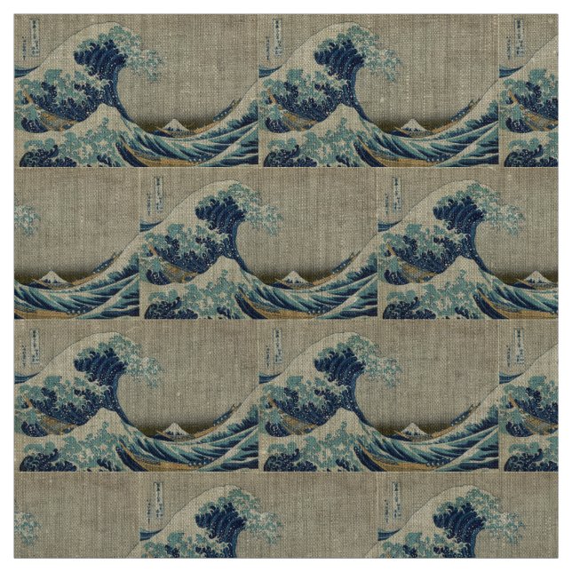 The Great Wave Fabric (Swatch)