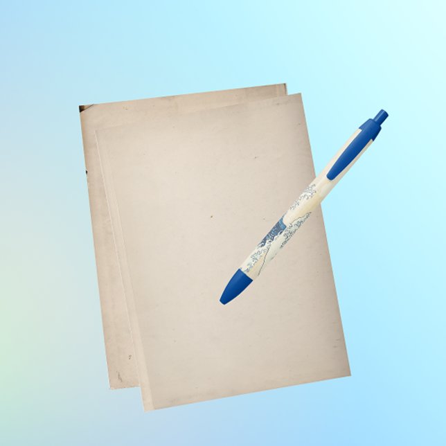 The Great Wave  - Japanese  art    Black Ink Pen (Creator Uploaded)