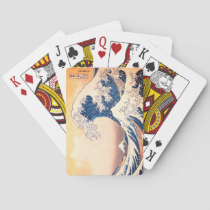 The Great Wave - Japanese art Playing Cards