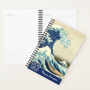 The Great Wave – Katsushika Hokusai – Custom Text Planner