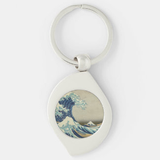 The Great Wave Key Ring
