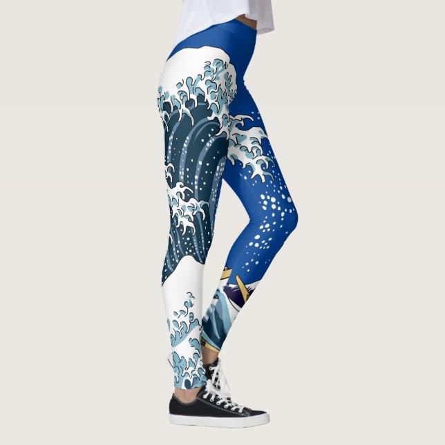 The Great Wave Leggings (Right)
