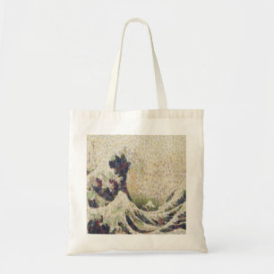 The Great Wave Of Honeydew Melon After Hokusai Tote Bag
