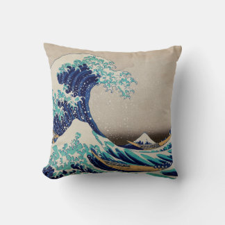 The Great Wave of Kanagawa Cushion