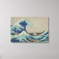 The Great wave of Kanagawa Japanese Woodblock Art