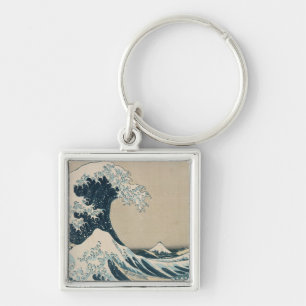 The Great Wave of Kanagawa, Views of Mt. Fuji Key Ring