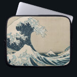 The Great Wave of Kanagawa, Views of Mt. Fuji Laptop Sleeve<br><div class="desc">Image Collection Number:  XIR158277  The Great Wave of Kanagawa,  from the series '36 Views of Mt. Fuji' ('Fugaku sanjuokkei') pub. by Nishimura Eijudo (woodblock print). Hokusai,  Katsushika (1760-1849) woodblock print. Private Collection Giraudon.</div>