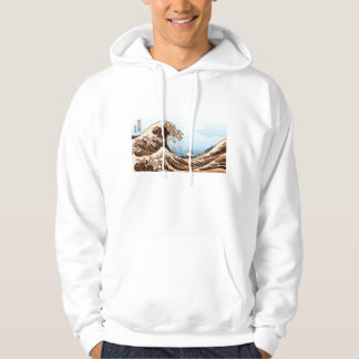The Great Wave of Ramen - Funny Hokusai Ukiyo-e Pa Hoodie