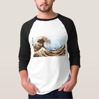 The Great Wave of Ramen - Funny Hokusai Ukiyo-e Pa T-Shirt