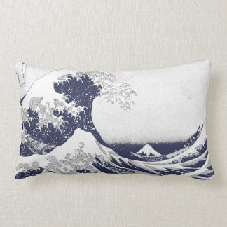 The Great Wave off Kanagawa (神奈川沖浪裏) Lumbar Cushion