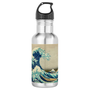 The Great Wave off Kanagawa 532 Ml Water Bottle