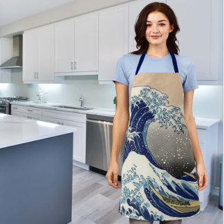 The Great Wave Off Kanagawa Apron