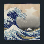 The Great Wave off Kanagawa Bandana<br><div class="desc">The Great Wave off Kanagawa Bandanna</div>