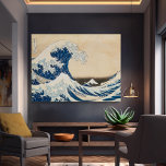 The Great Wave off Kanagawa by Hokusai Canvas Print<br><div class="desc">This design features "The Great Wave off Kanagawa" by Japanese artist Hokusai.</div>