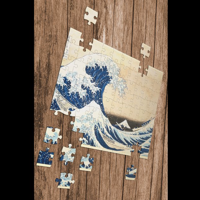 The Great Wave off Kanagawa by Hokusai Jigsaw Puzzle (Creator Uploaded)