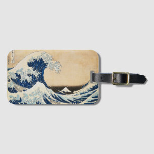 The Great Wave off Kanagawa by Hokusai Luggage Tag