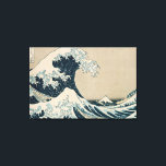 The Great Wave off Kanagawa Canvas Print<br><div class="desc">The Great Wave of Kanagawa,  from the series '36 Views of Mt. Fuji' | by Katsushika Hokusai | Art Location: Private Collection | Japanese Artist | Image Collection Number: XIR158277</div>