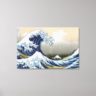 The Great Wave Off Kanagawa Canvas Print