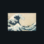 The Great Wave off Kanagawa Canvas Print<br><div class="desc">The Great Wave of Kanagawa,  from the series '36 Views of Mt. Fuji' | by Katsushika Hokusai | Art Location: Private Collection | Japanese Artist | Image Collection Number: XIR158277</div>
